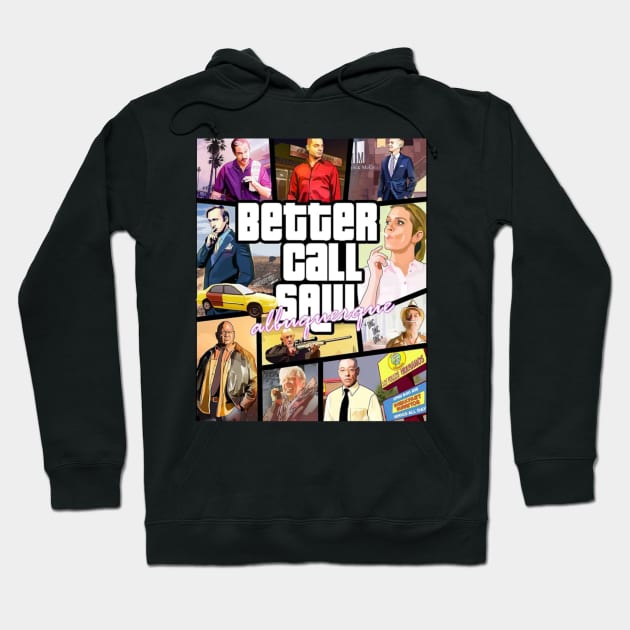 Better Call Saul Complex Characters Hoodie by Josephine7